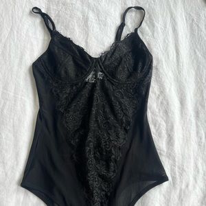 Black Lace Bodysuit